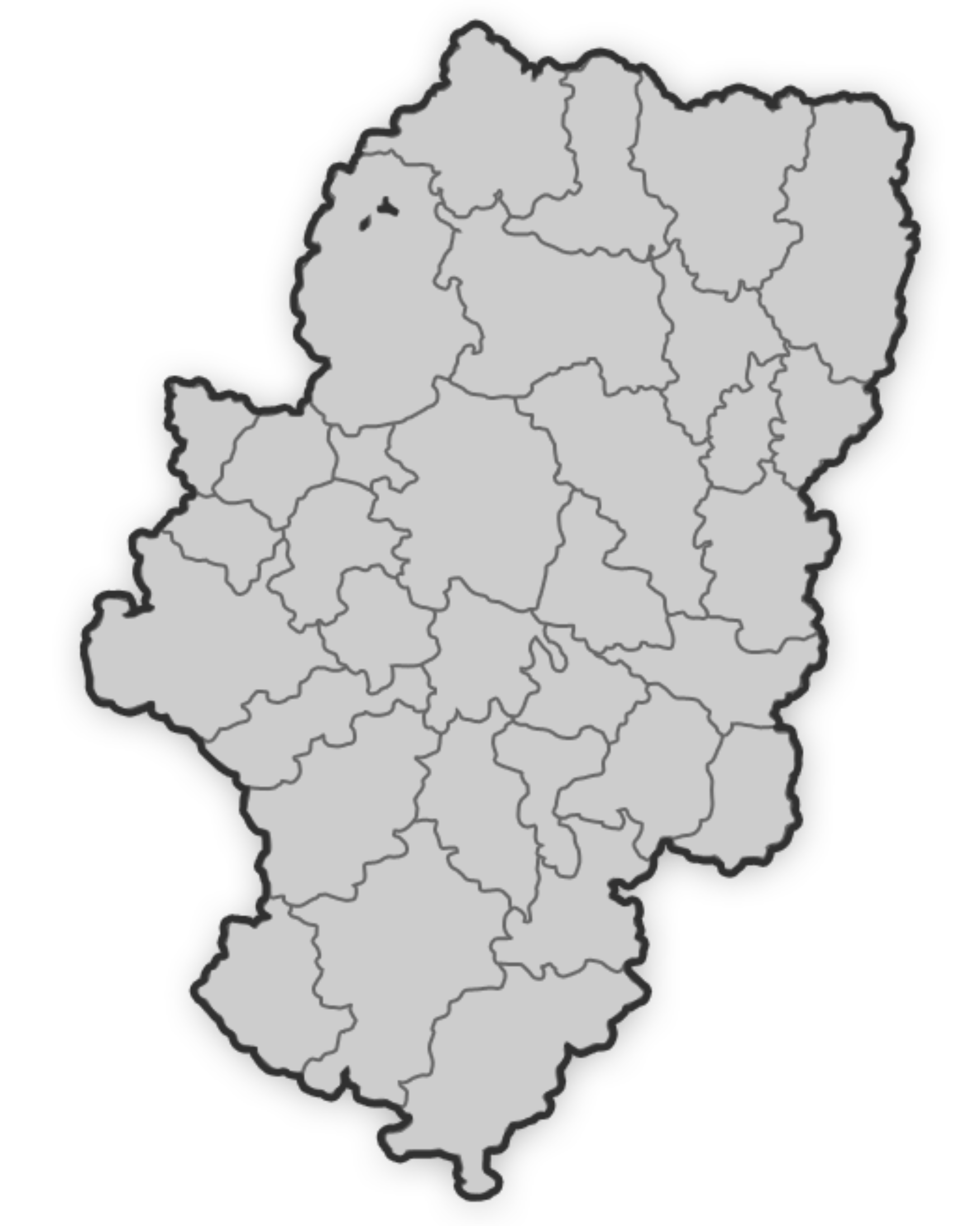 Mapa de localidades OCRE